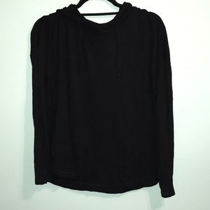 Black Sleepwear Hoodie